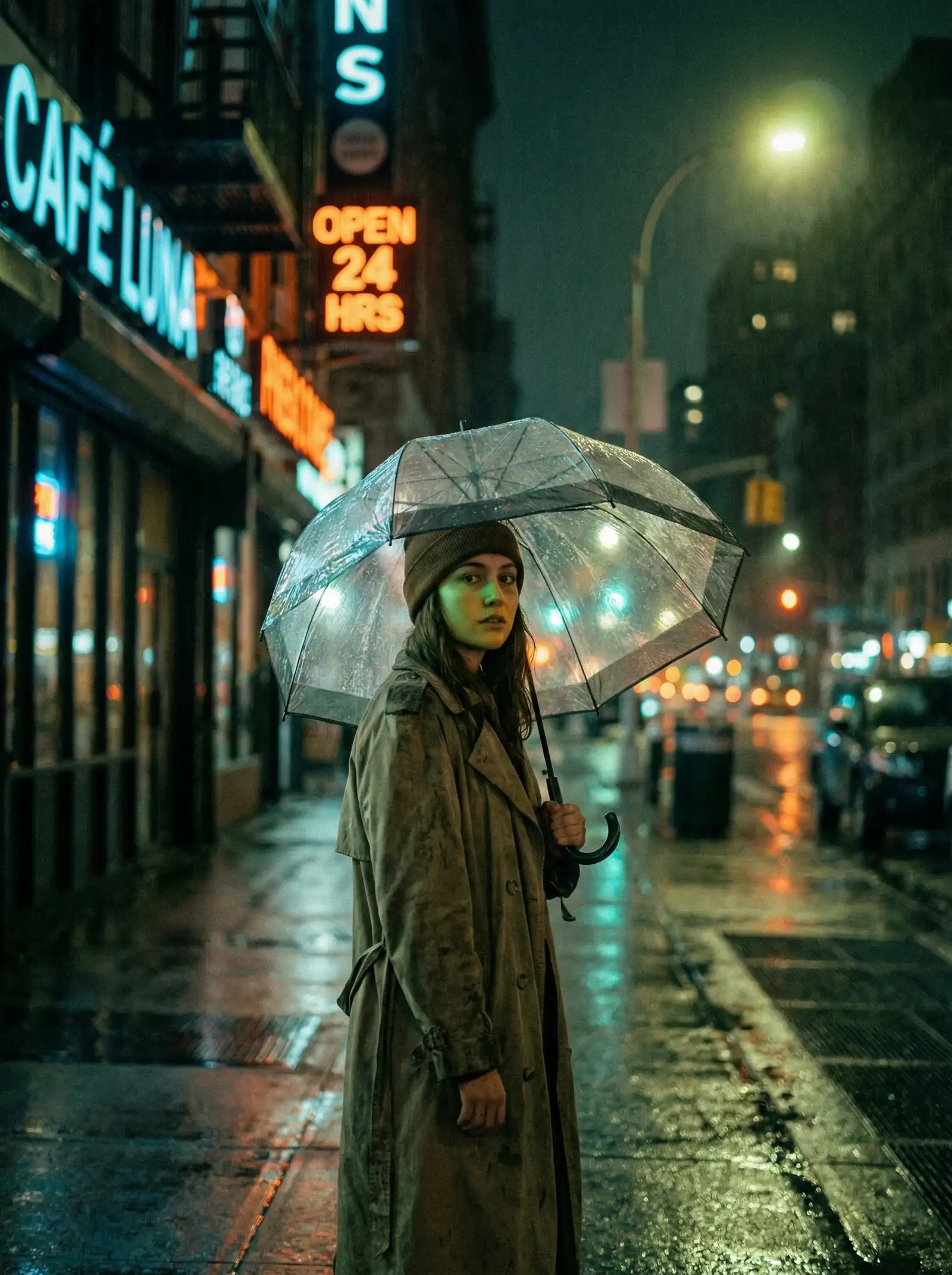 宏基蜂鸟 本周佳作 - 雨夜独行